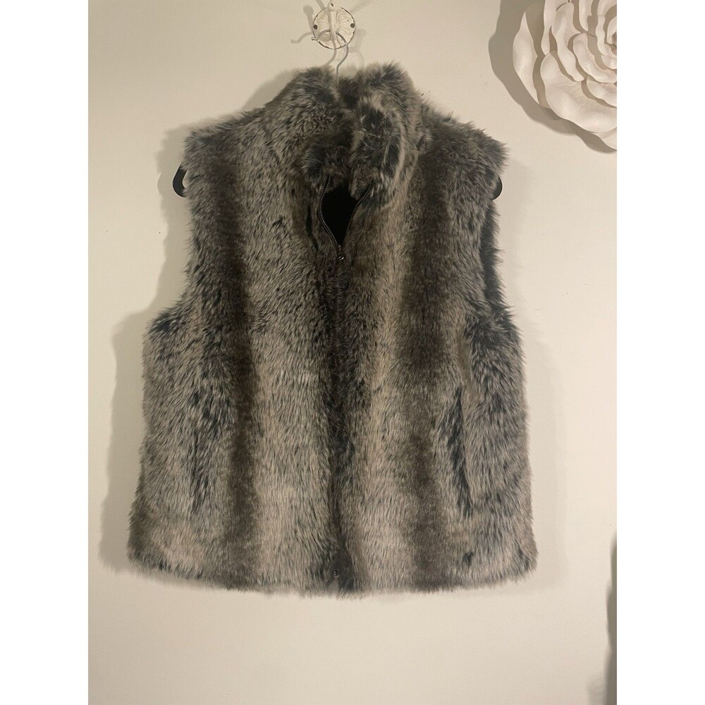 Faux fur vest/ Reversible women Blassport S